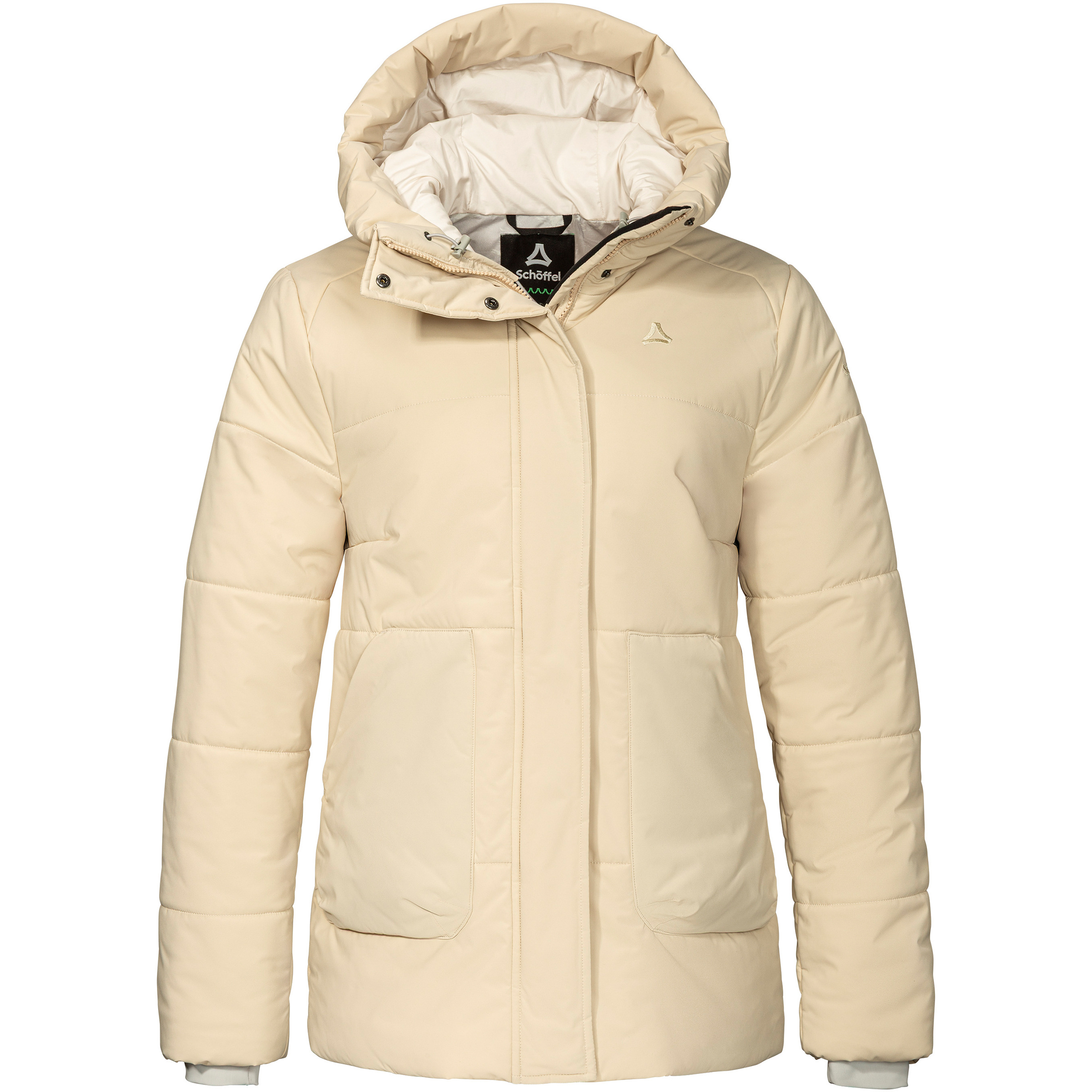 Schöffel Style Purga Ins Damen Isolationsjacke beige Größe L Trekking Atmungsaktiv