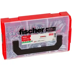 Fischer Dübelsortiment L-BOXX mini DuoPower + Schraube (210 Teile) - 535969