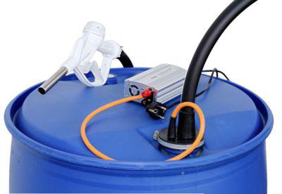 Elektropumpe CEMO CENTRI SP 30, 12V, für AdBlue®, Diesel, Frischwasser und Kühlerfrostschutzmittel, Netzgerät 230V, 4m Schlauch, Zapfventil