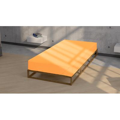 Betttuch BIBERNA "Bettlaken", braun (honig), B:150cm L:250cm, Biber, Obermaterial: 100% Baumwolle, Bettlaken, wärmender Feinbiber, ohne Gummizug, hautsympathisch + atmungsaktiv