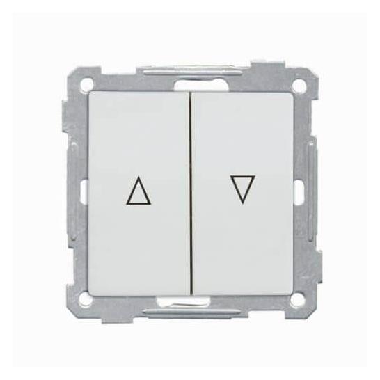 Mutlusan Candela Modul Jalousietaster Rolladentaster Weiss (31529135)