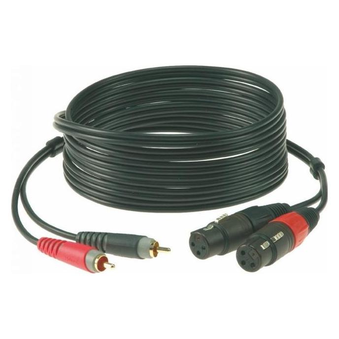 Klotz Kabel AT-CF0300 Cinch-XLR (f) 3m (3 m, XLR Kabel) (AT-CF0300)