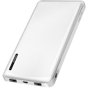 LogiLink Powerbank PA0328WRF, 10000mAh, 2x USB-A & USB-C, Ladeleistung 12 Watt