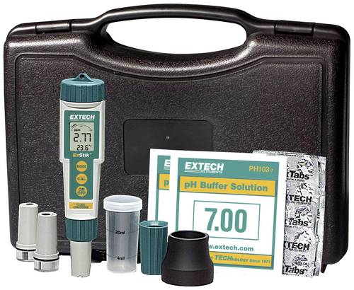 Extech EX900 Wasserqualitätsmessgerät Chlor, pH-Wert, Temperatur, Redox (ORP)