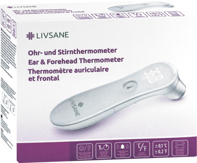 PXG Pharma GmbH LIVSANE Ohr- und Stirnthermometer 1 St 16702193