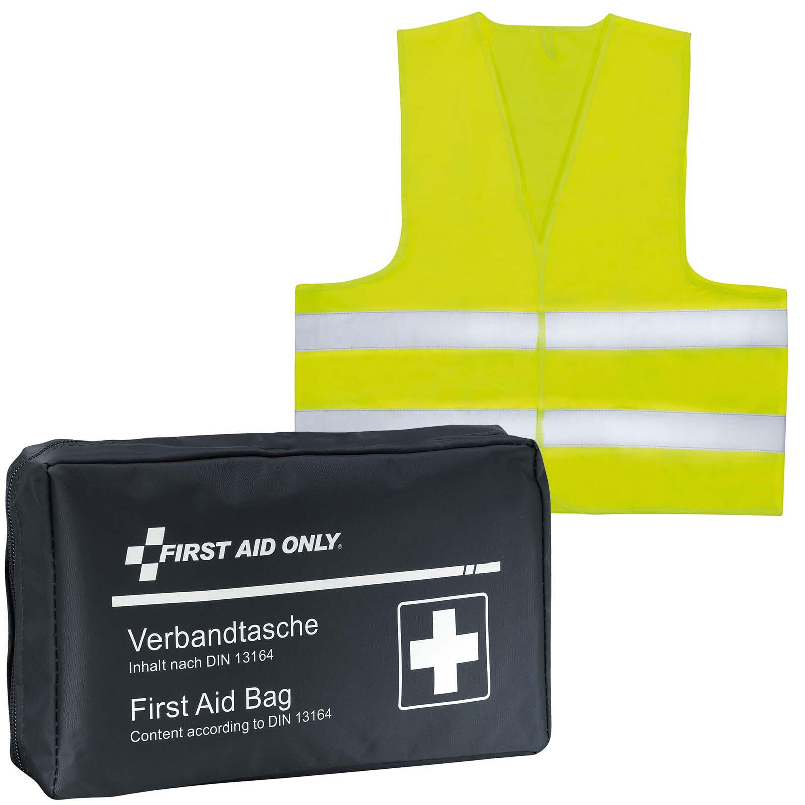 FIRST AID ONLY® Erste-Hilfe-Tasche mit Warnweste P-10038