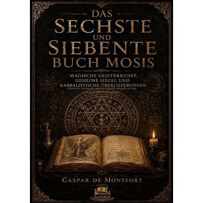Das sechste und siebente Buch Mosis Historische Leseausgabe nach der Scheible-Ausgabe von 1849, Taschenbuch von Caspar de Montfort, HaithaBuch,