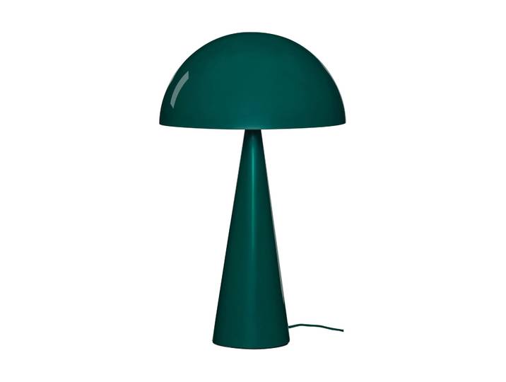 Hübsch Mush Tischleuchte Dark green, tall 50 cm