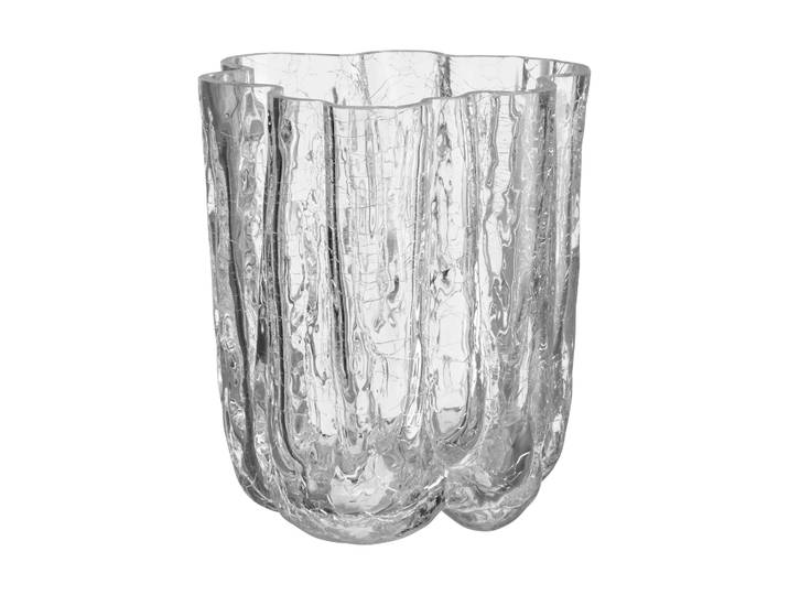 Kosta Boda Vase Crackle 12,1 cm Transparent