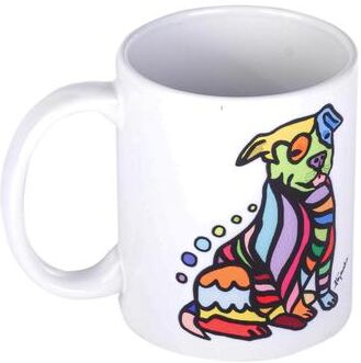 Novica Handmade Maggi The Dog Ceramic Mug
