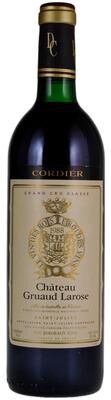 """Chateau Gruaud Larose""" """Chateau Gruaud Larose 1988 Red Wine - France"""