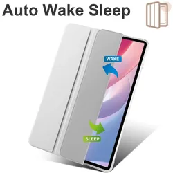König Design Schutz Tablet Hülle für Honor Pad X8 Pro / Pad X9 Case Klapp Tasche Cover 3-Fold (Honor Pad X8 Pro, Honor Pad X9), Tablet Hülle, Grau