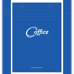 Calligraphe 5x Notizblock A4 50Bl kariert 56g- Blau 15855C