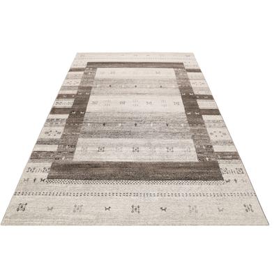 Teppich WECON HOME "Igor", grau, B:120cm H:10mm L:170cm, Kunstfaser, Teppiche, Teppich, Kurzflor, Wohnzimmer
