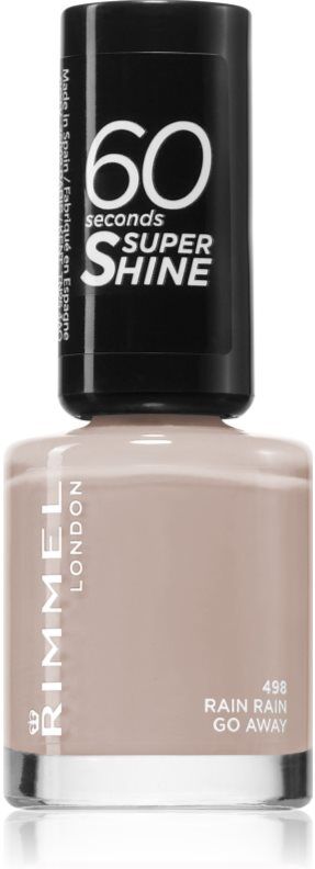 Rimmel 60 Seconds By Rita Ora nail polish shade 498 Rain Rain Go Away 8 ml
