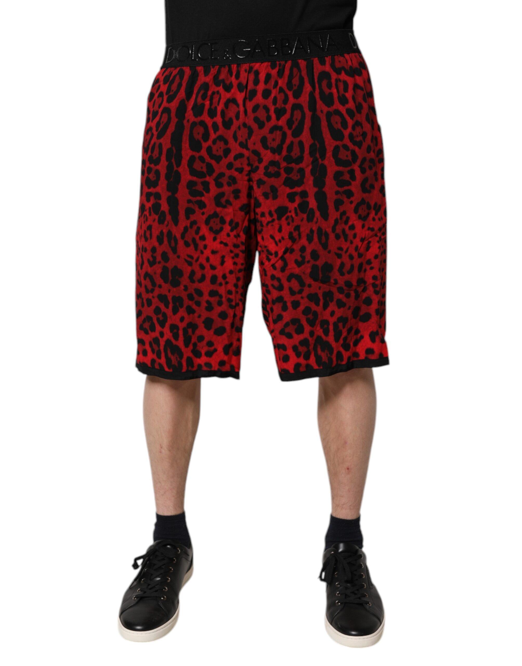 Luipaardprint Casual Shorts