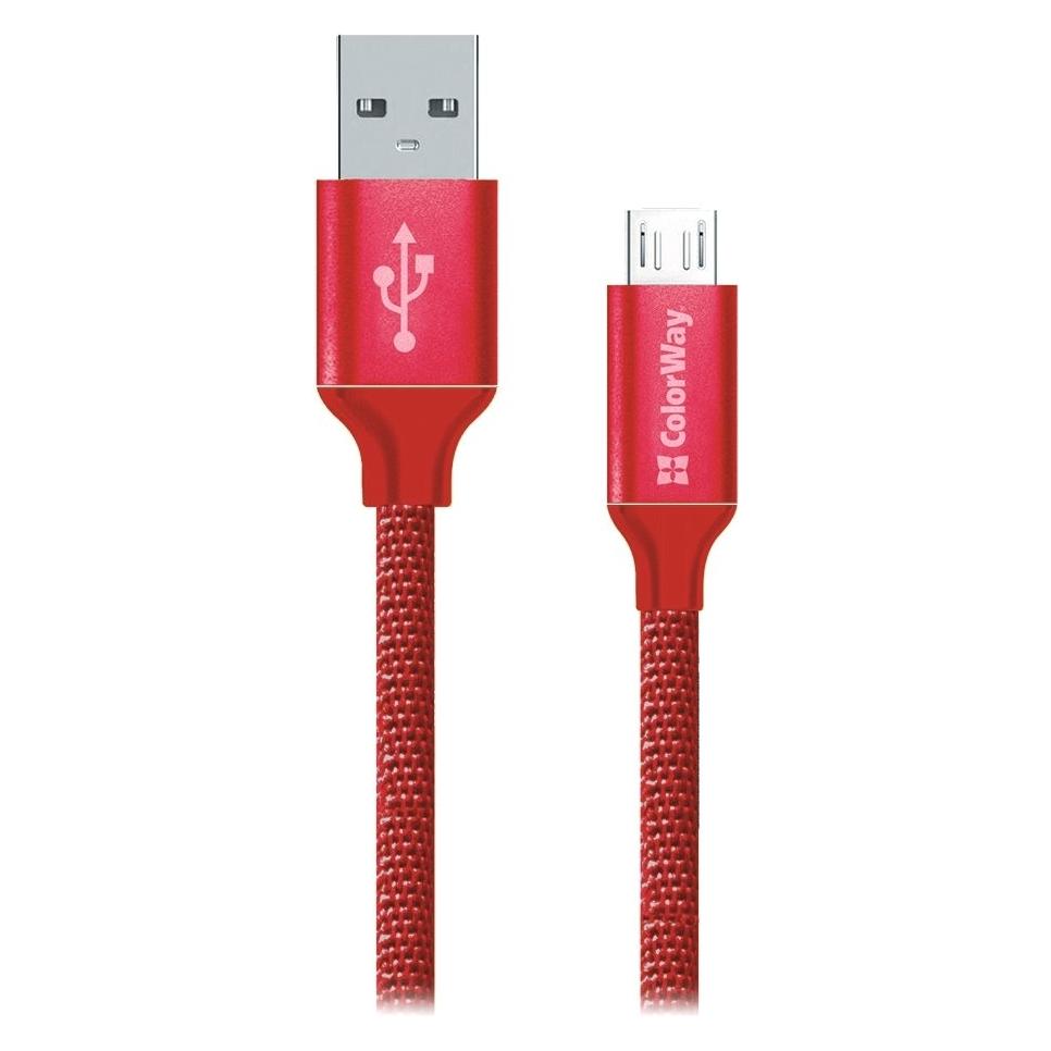 Colorway USB A - USB Micro (1 m, USB 2.0) (CW-CBUM002-RD)