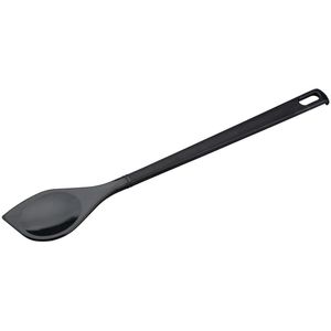 Fackelmann Kochlöffel Nero 23743, Kunststoff, 30cm Spitzlöffel, spülmaschinengeeignet, schwarz