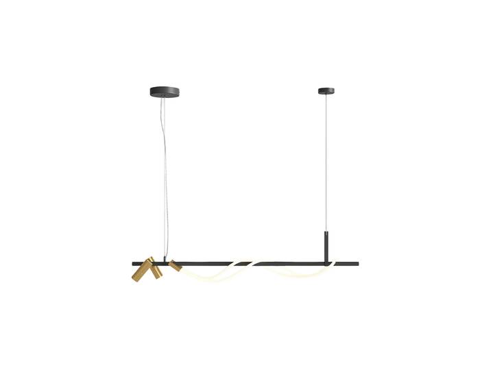 Tech LED Design Pendellampe Tau Schwarz Maytoni