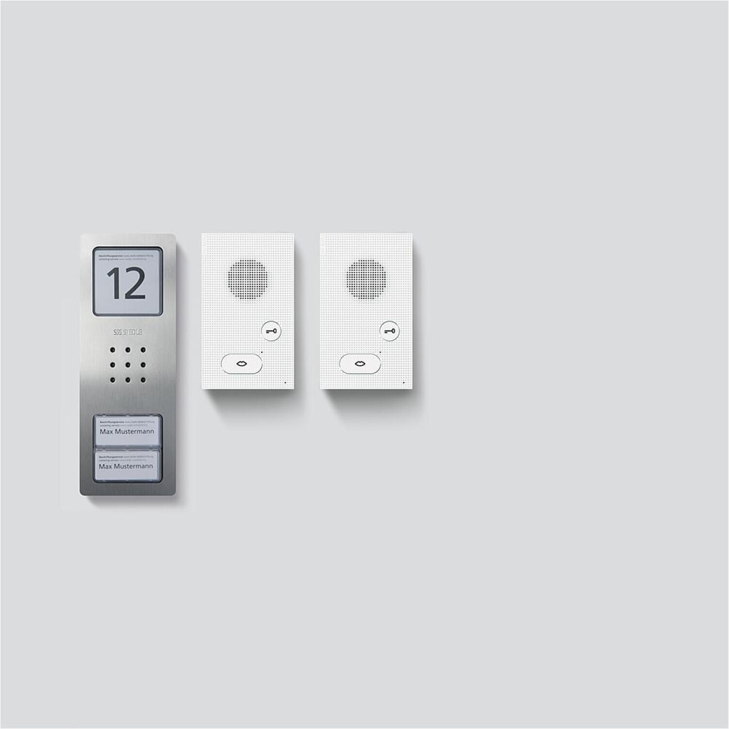 Siedle&Söhne; Audio-Set Siedle Basic SET CAB 850-2 E/W (210008743-00)
