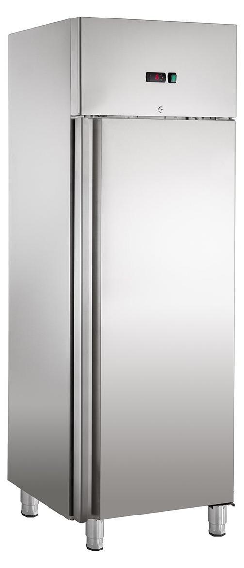 GastroHero Kühlschrank SNACKH400TN | GN 1/1 | 429 Liter | Gewerbekühlschrank Edelstahl | -2°C bis +8°C | Gastronomie | LED-Innenbeleuchtung
