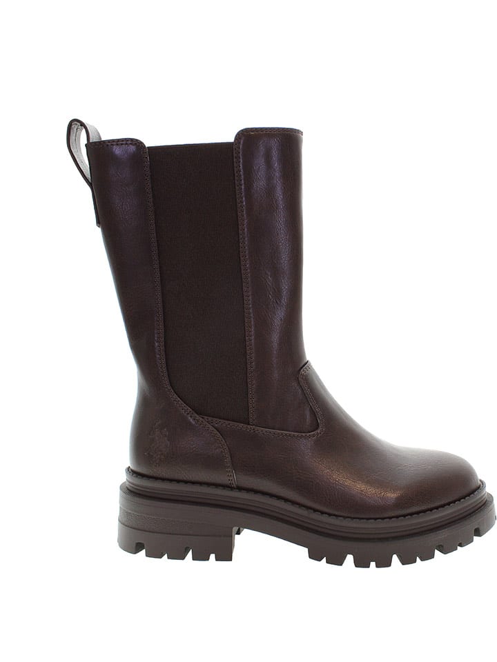 U.S. Polo Assn. Stiefeletten in Braun - 37