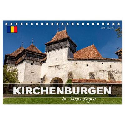 Kirchenburgen in Siebenbürgen (Tischkalender 2027 DIN A5 quer), CALVENDO Monatskalender