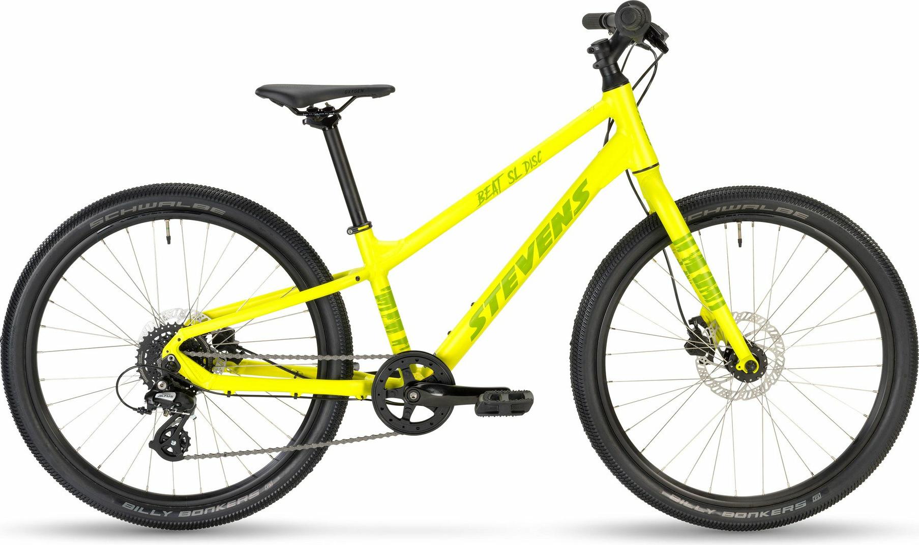 BEAT SL DISC Kinderfahrrad 20 bis 24 Zoll in Lime