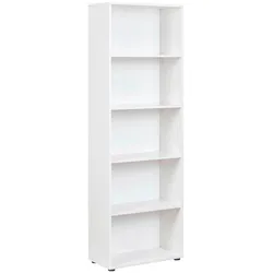 Standregal Arco ca. 60x180 cm Weiß