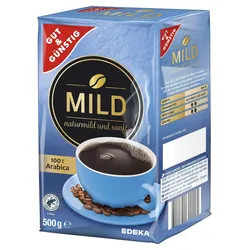 GUT&GÜNSTIG Kaffee gemahlen Mild 500,0 g