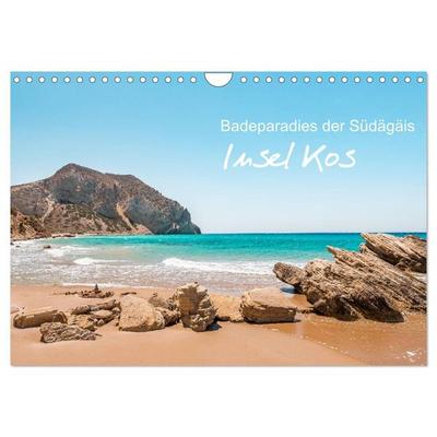 Insel Kos - Badeparadies der Südägäis (Wandkalender 2027 DIN A4 quer), CALVENDO Monatskalender
