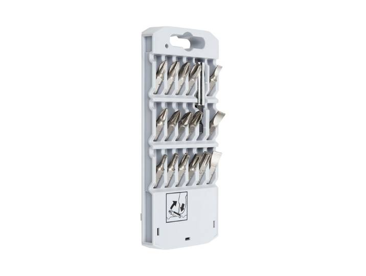 Wolfcraft Bit-Box 2K Solid 17-teilig