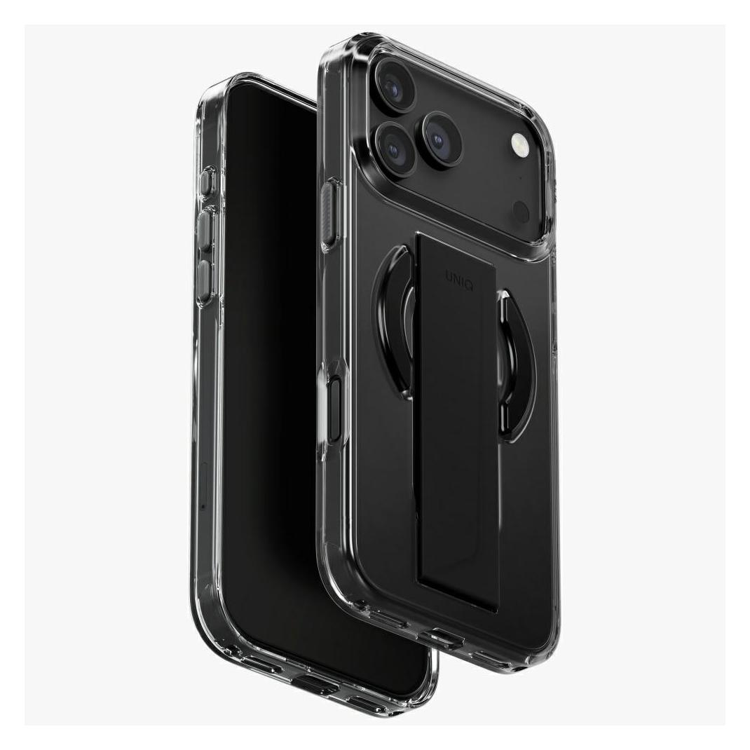 Uniq Heldro Air Case for iPhone 17 Pro Max Magclick Charging Black (Apple iPhone 17 Pro Max) (UNIQ-IP6.9P(2025)-HELAMVSMK)