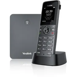 Yealink W73P DECT - Schnurloses Telefon / VoIP-Telefon mit Rufnummernanzeige