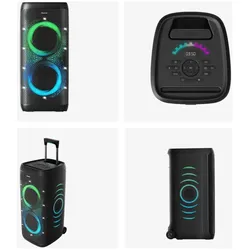 Hisense Party Thunder (18 h), Bluetooth Lautsprecher, Schwarz