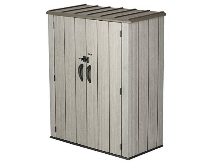 LIFETIME 60209 - Extrem widerstandsfähiger Außenschrank 136x70x172 cm UV100