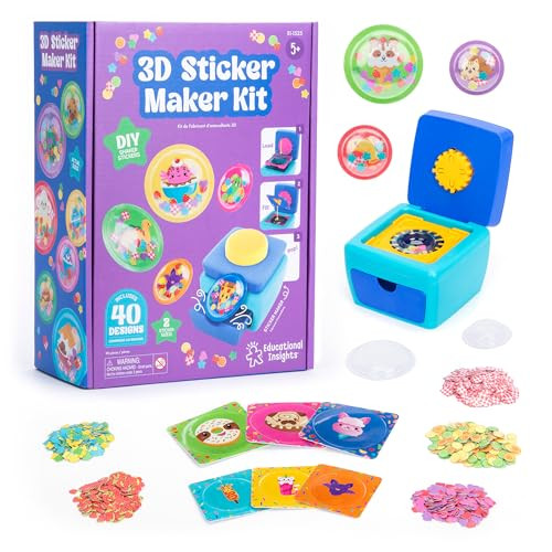 Educational Insights 3D Sticker Maker Kit - Creatieve knutselset voor kinderen