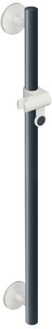 Hewi barre de System 800 K Hewi System 800 K 950.33.1S9992 blanc pur, gris anthracite, longueur spéciale