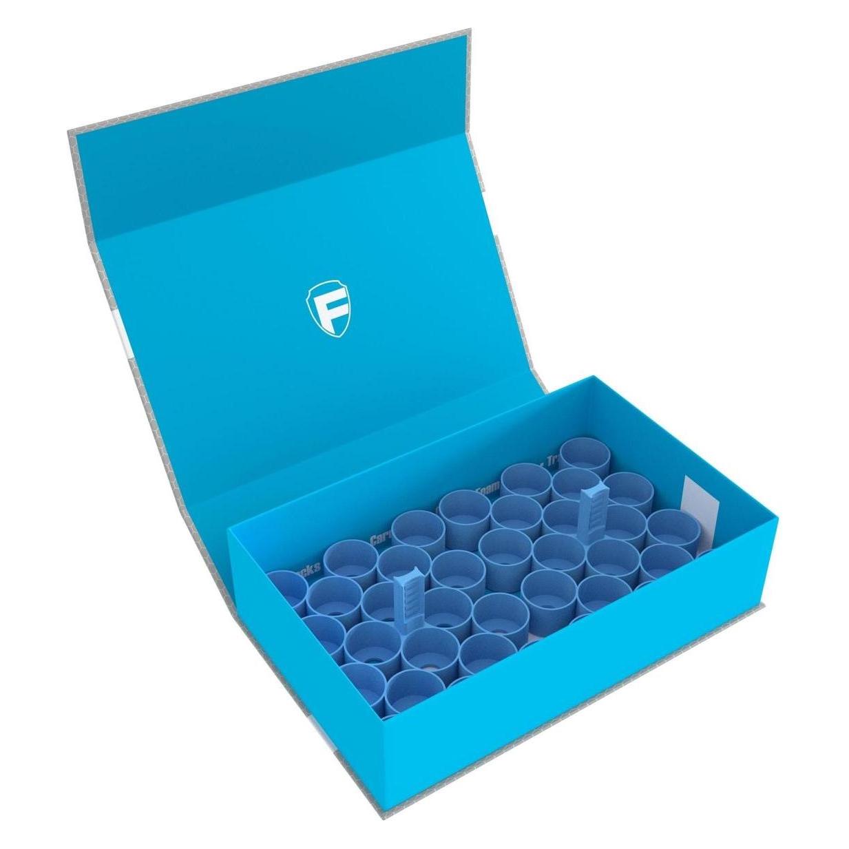 Feldherr Magnetbox Blau für 36 Citadel Farbtöpfe - Farbhalter (Karton, Kunststoff) (377838)