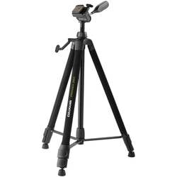 Cullmann Primax 390 Dreibeinstativ 1/4 Zoll Arbeitshöhe=66 - 169 cm Schwarz inkl. Tasche 51391