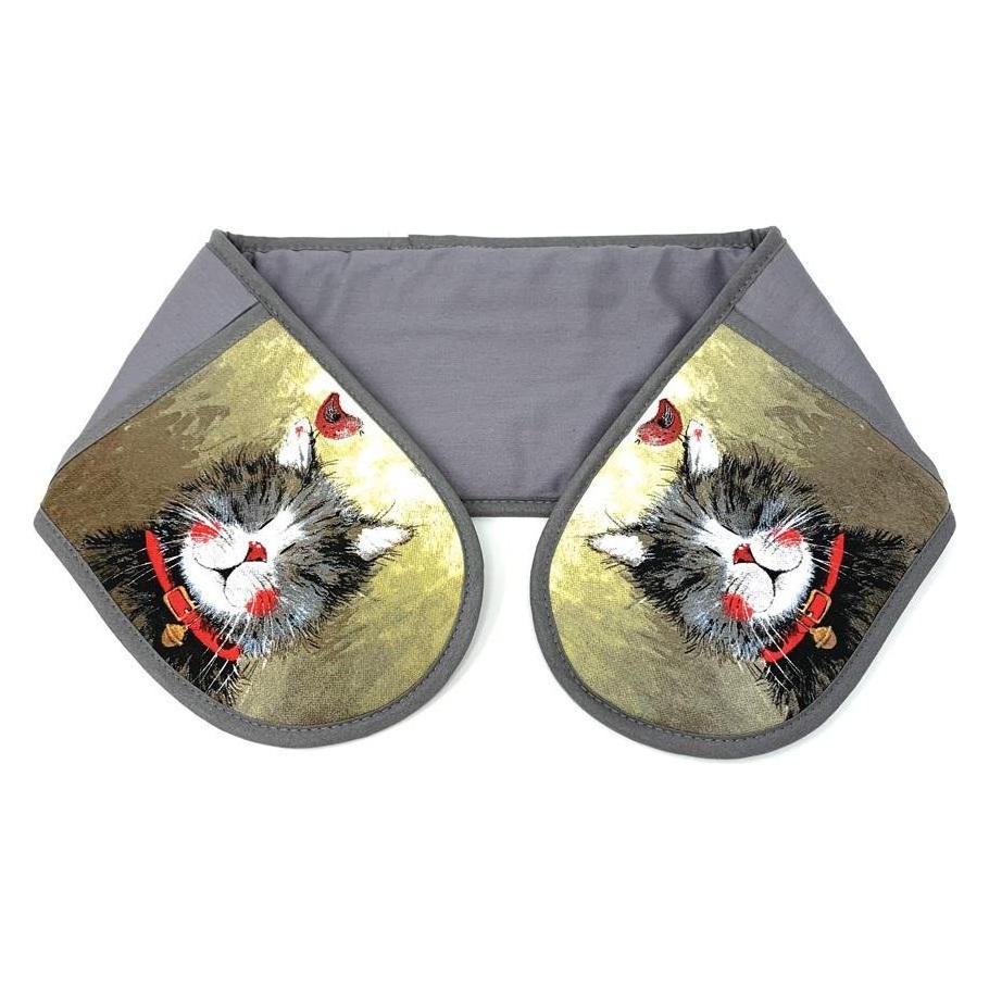 Teka GLV16 Ofenhandschuhe Klaus die Katze (100 % Baumwolle) (54621099)