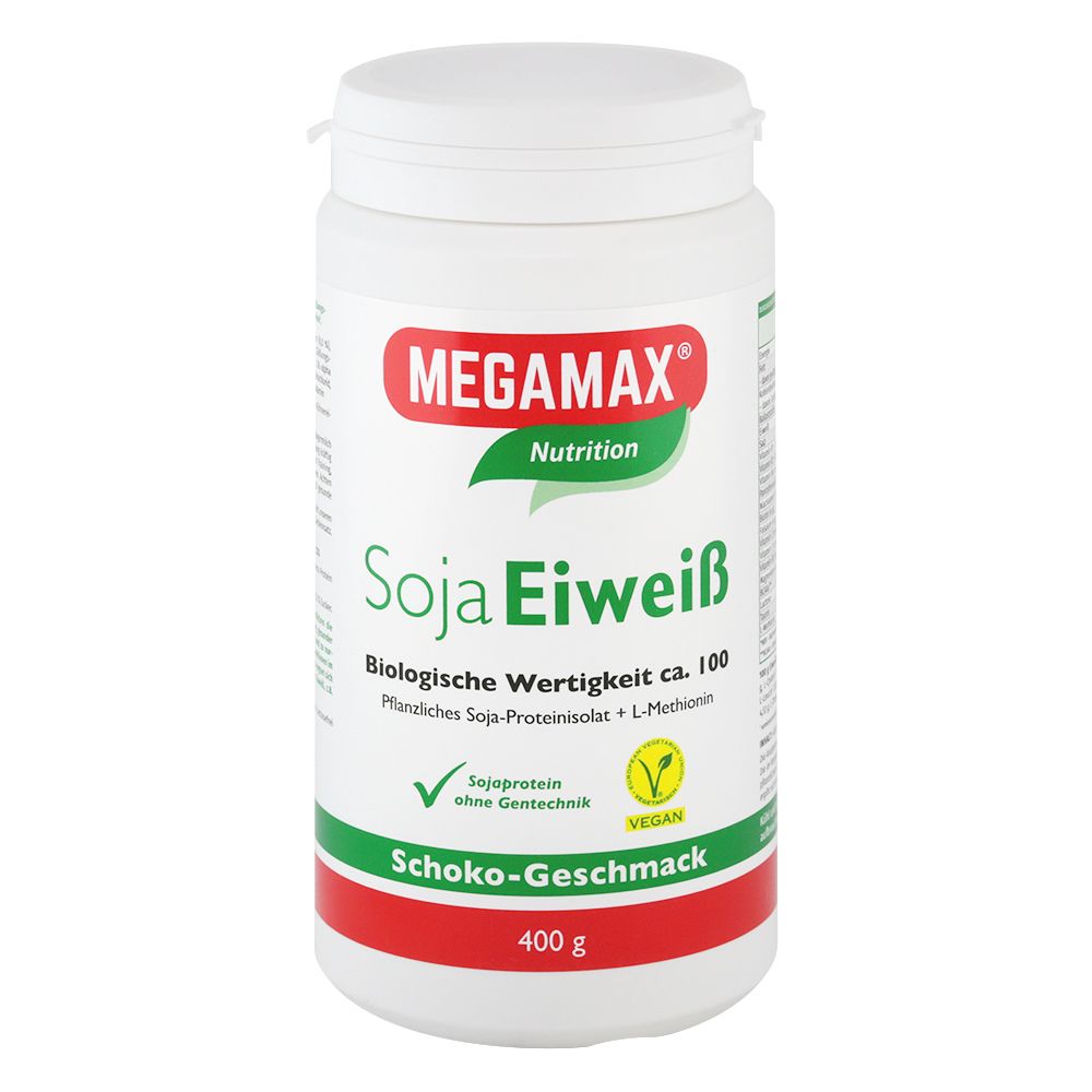 Megamax Soja Eiweiß Schoko Pulver 400 g