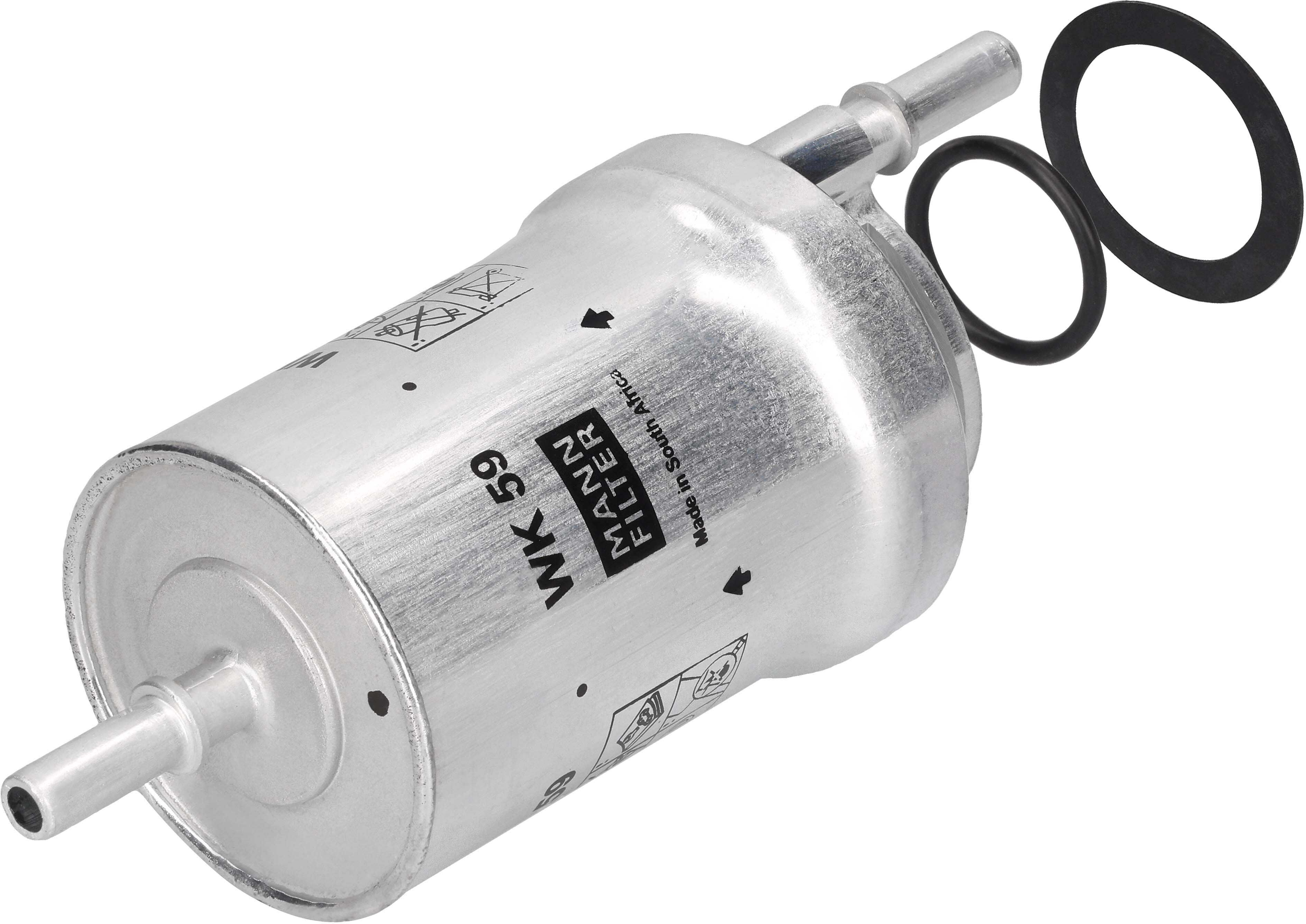 Mann-Filter Kraftstofffilter Wk 59 X Ohne Integrierten Druckregler 152mm Für Vag