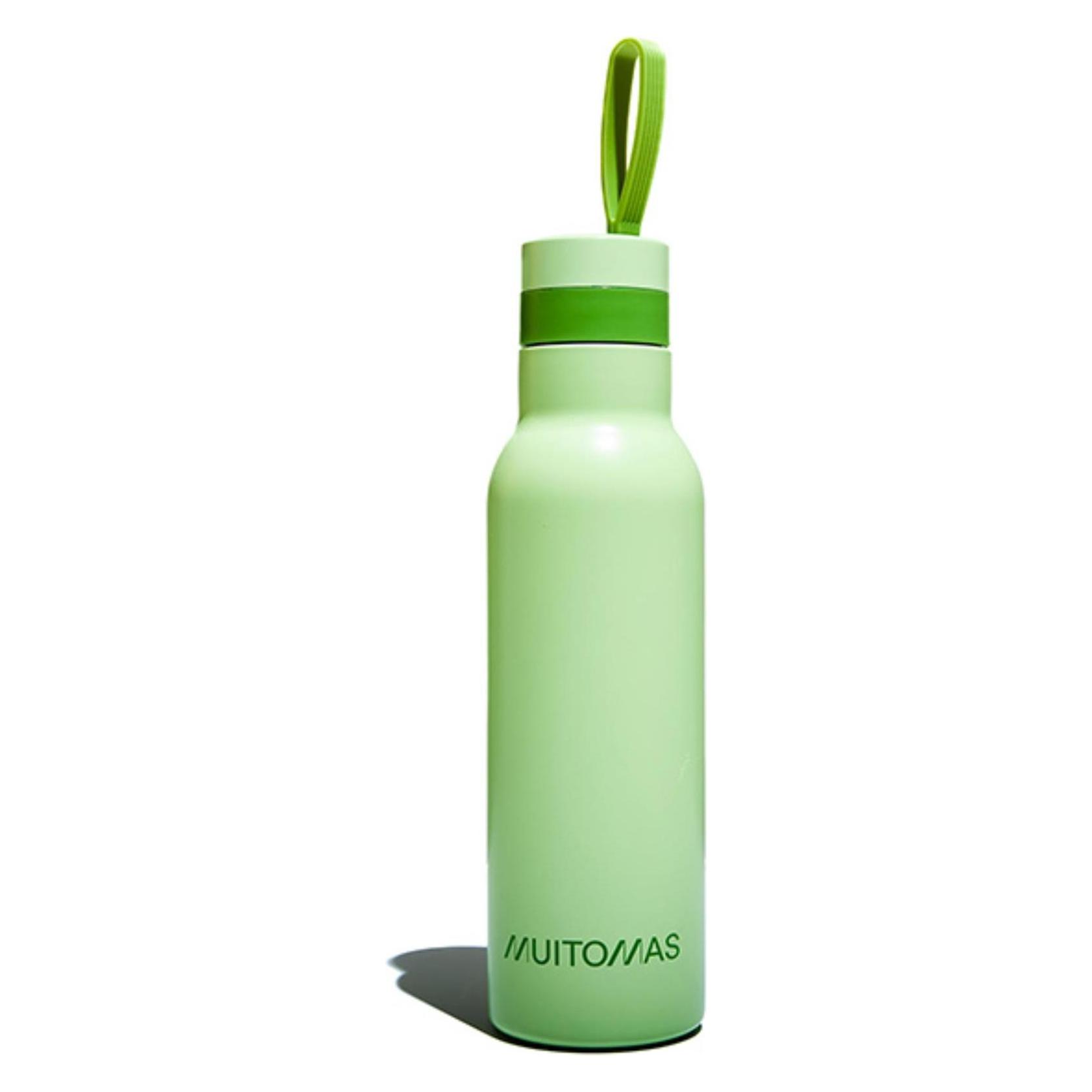 Muitomas Thermal Water Bottle, 500 ml, Lightweight and Portable Steel Thermal Bottle, Elegant Desig (0.50 l) (WBOTTLELC500GN)