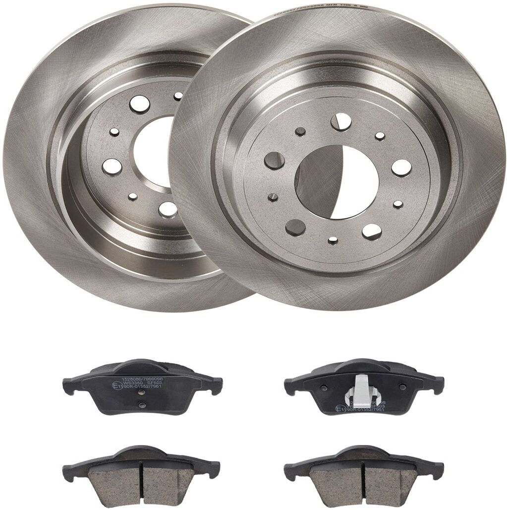 RIDEX 3405B2445 Brake discs and pads set