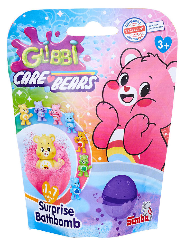 Simba Badebombe "Glibbi Care Bears Surprise" - ab 3 Jahren (Überraschungsprodukt) - onesize