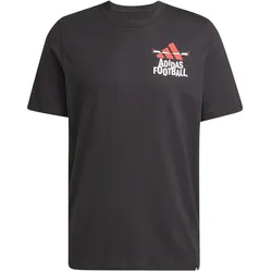 Adidas, Herren, Sportshirt, Fun Slogan G T - black (S), Schwarz, S