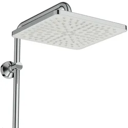 Ideal Standard Ceratwist T25 Duschsystem Eco ohne Armatur, 2-Funktions-Handbrause, runde 2-Funktions-Kopfbrause, chrom, BE232AA