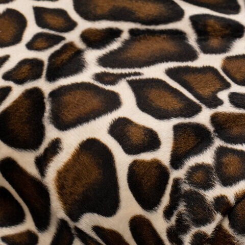 Fellimitat Giraffe, braun-color