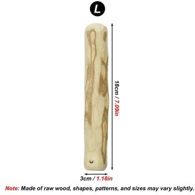 Uplift Treasures Natural Coffee Wood Dog Chew Stick For Teeth Cleaning l